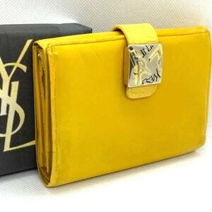 EUC YSL Compact Leather wallet